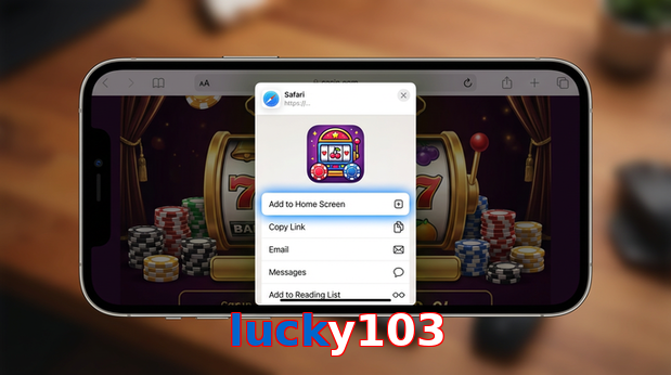 Game list for Lucky103 ios section